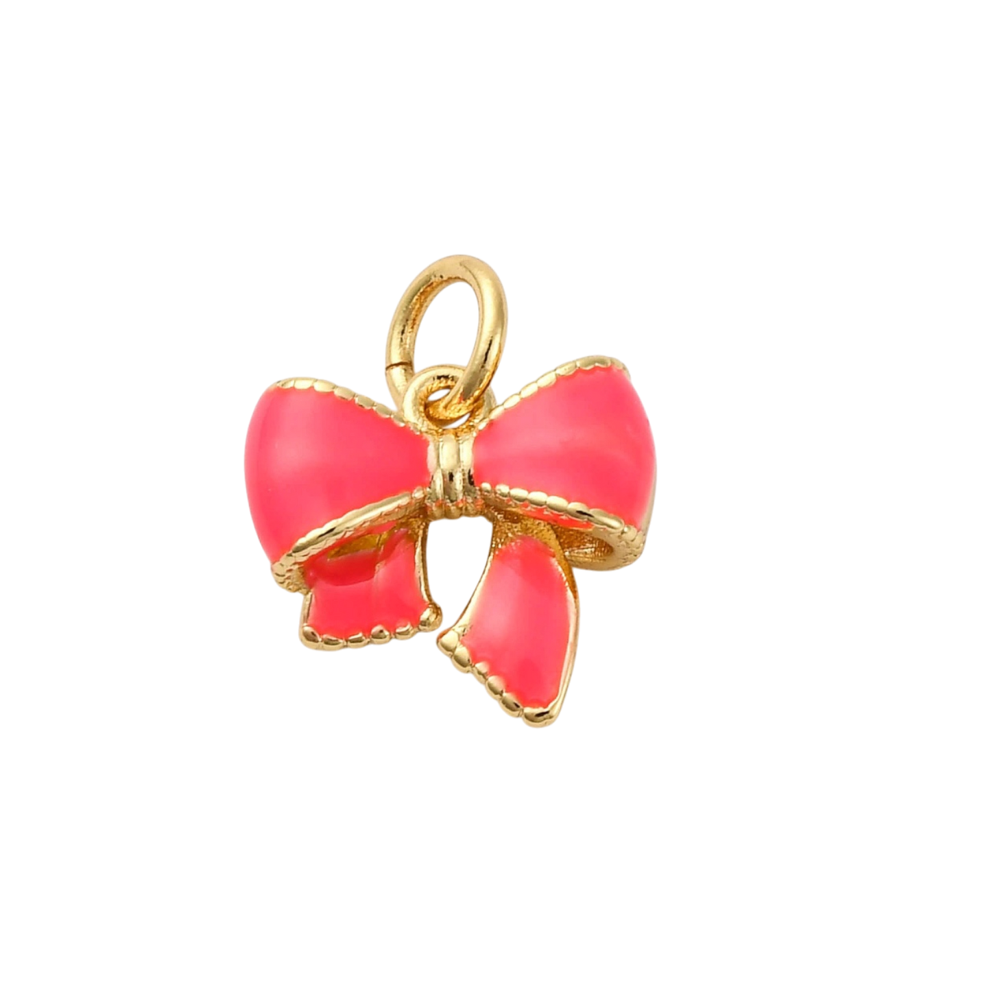 bow charm (pink) 3