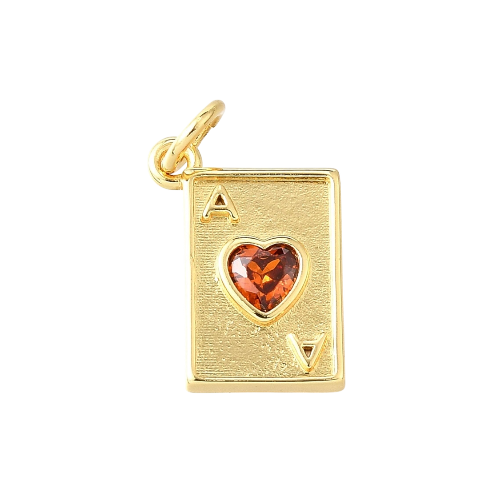 ace of hearts charm