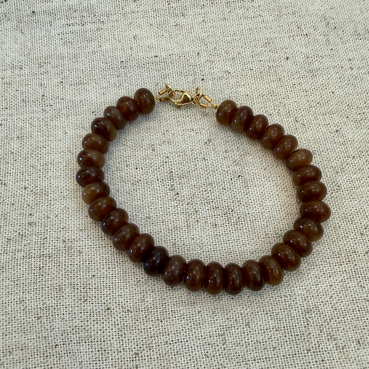 Dr Pepper Skinny Beaded Bracelet