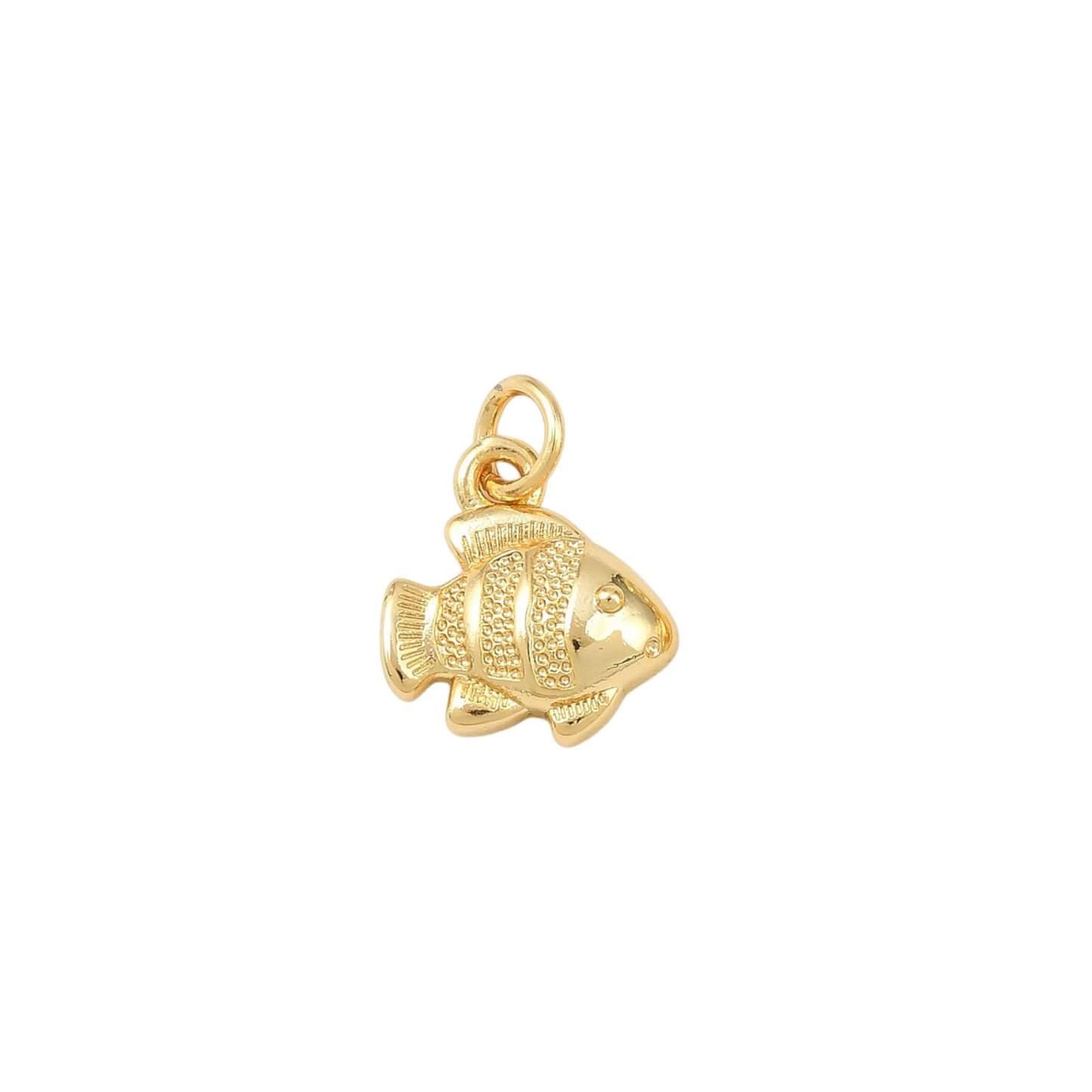 fish charm gold (style 2)