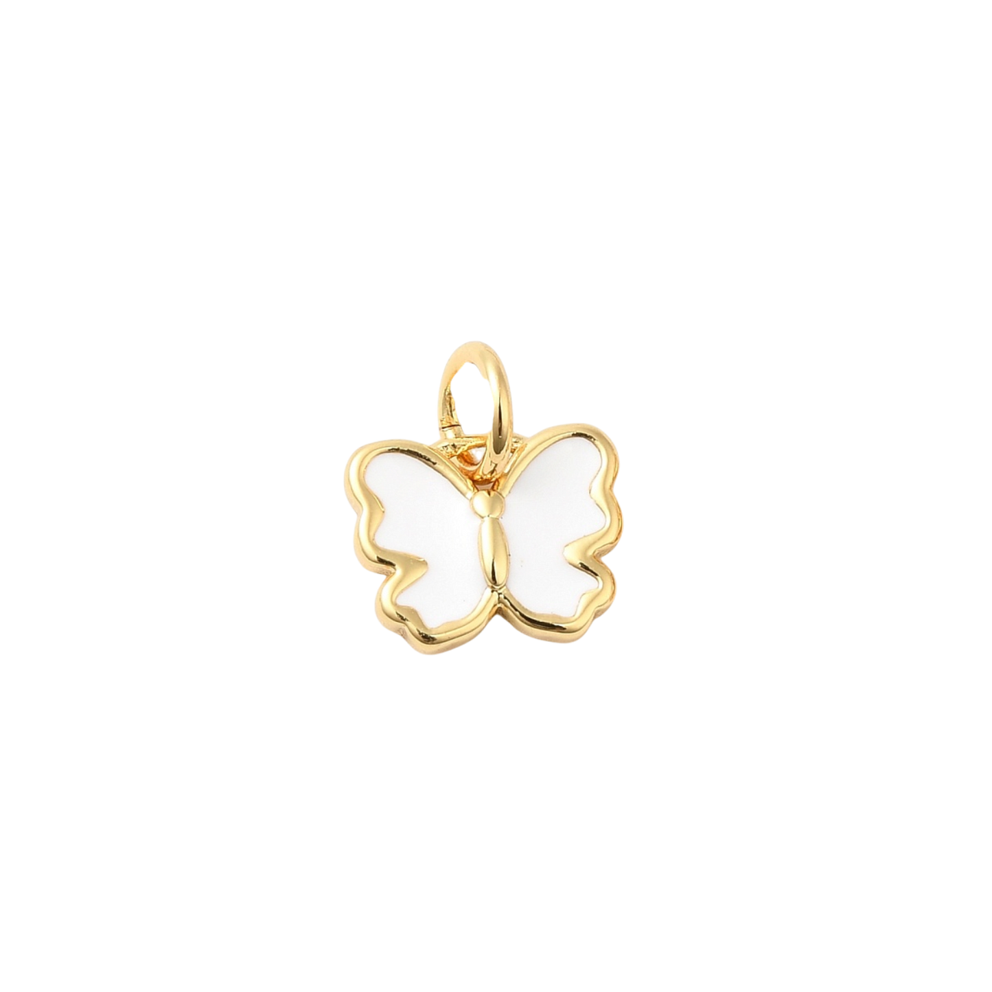 butterfly charm (white)