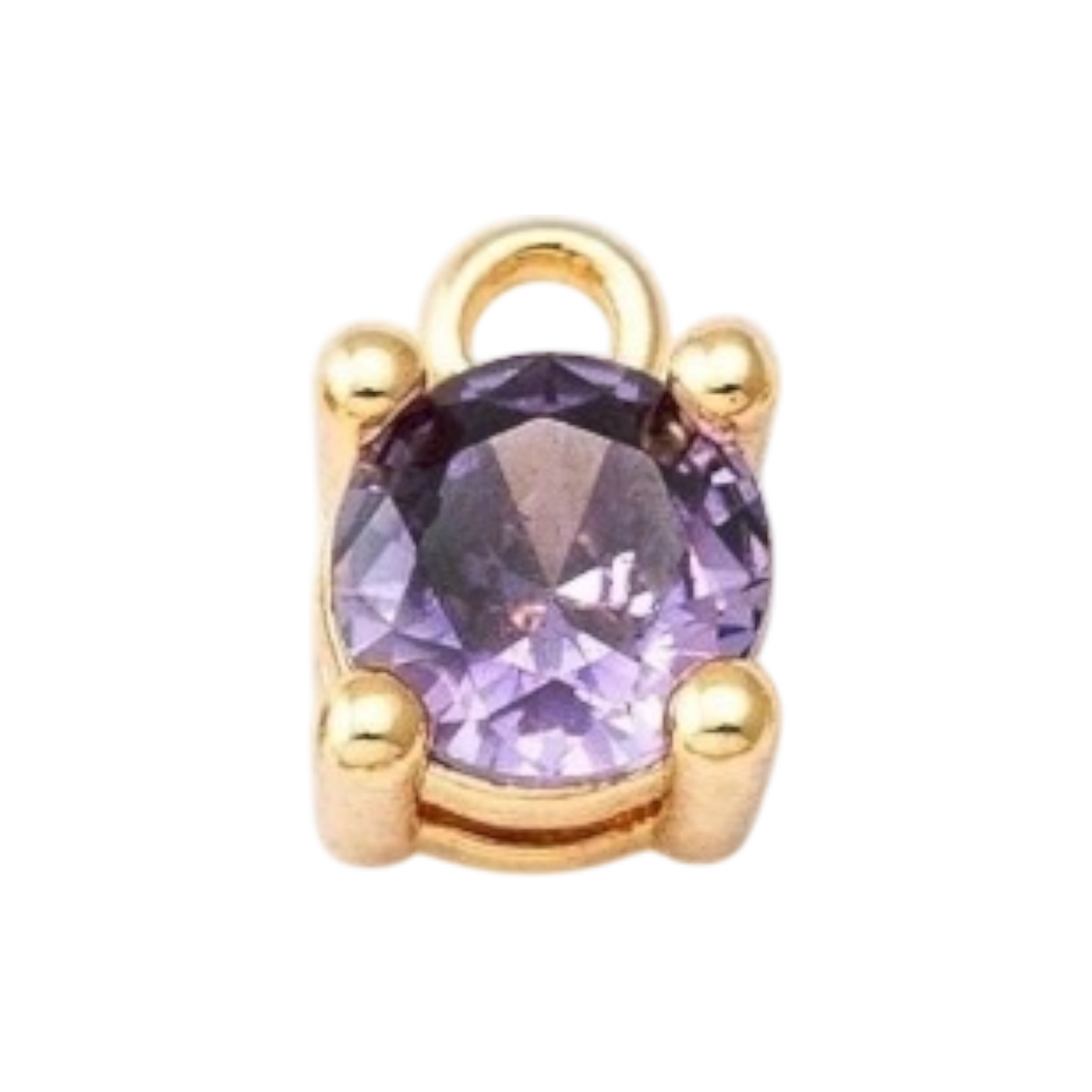 birthstone charm (February)
