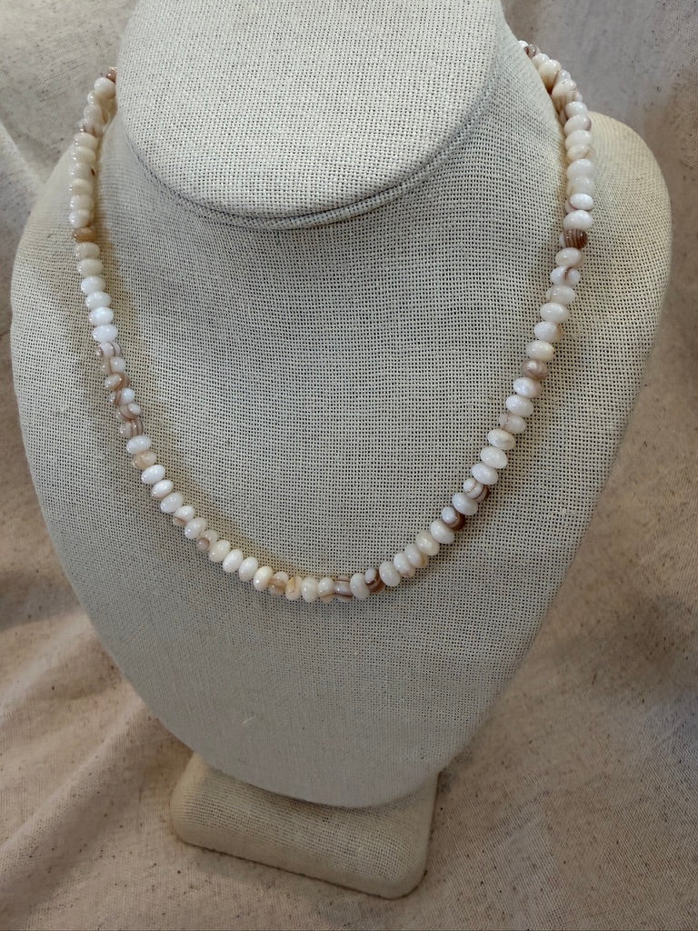 Dirty Coconut Skinny Beaded Necklace