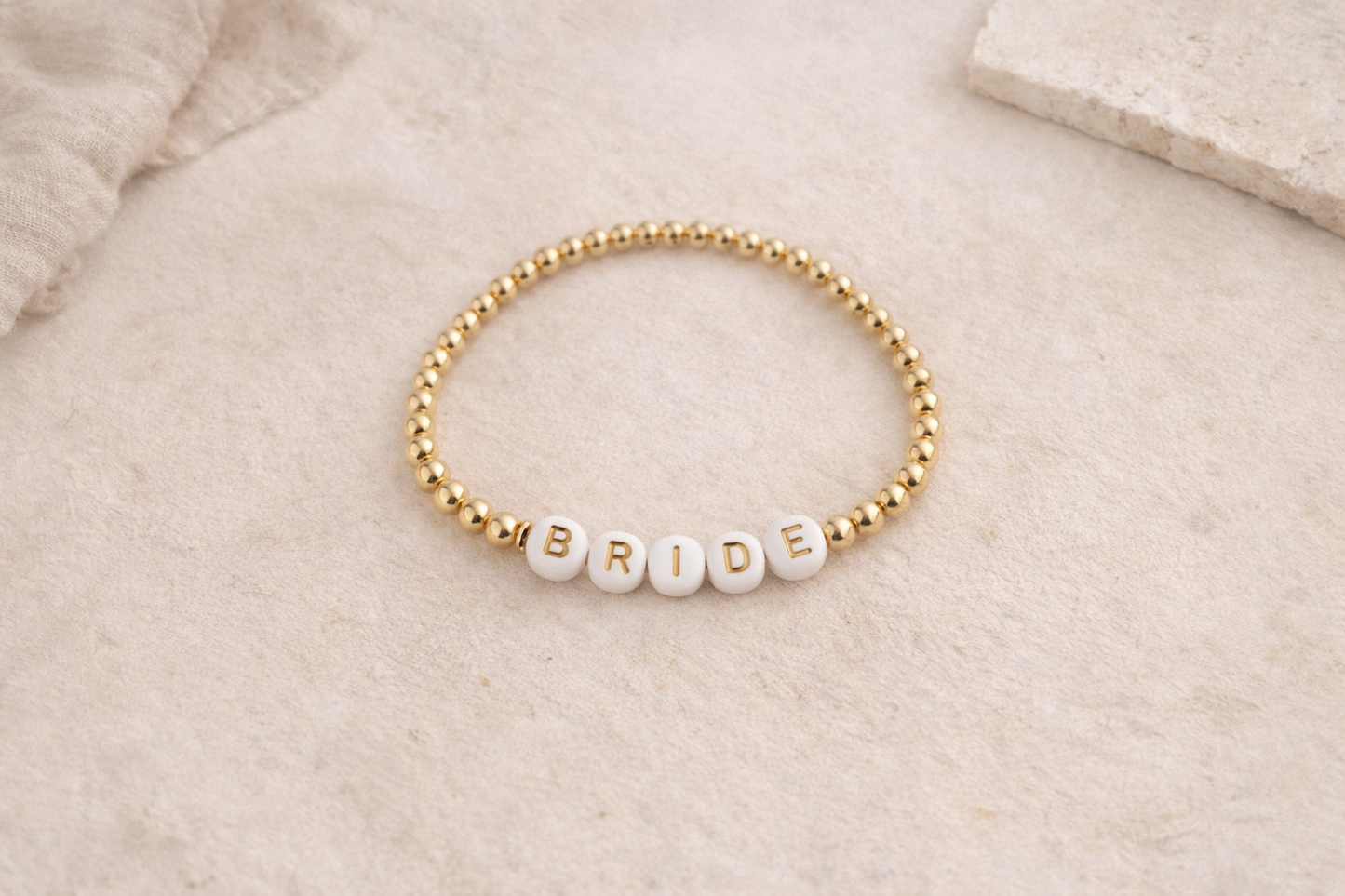 bride bracelet 14k gold filled