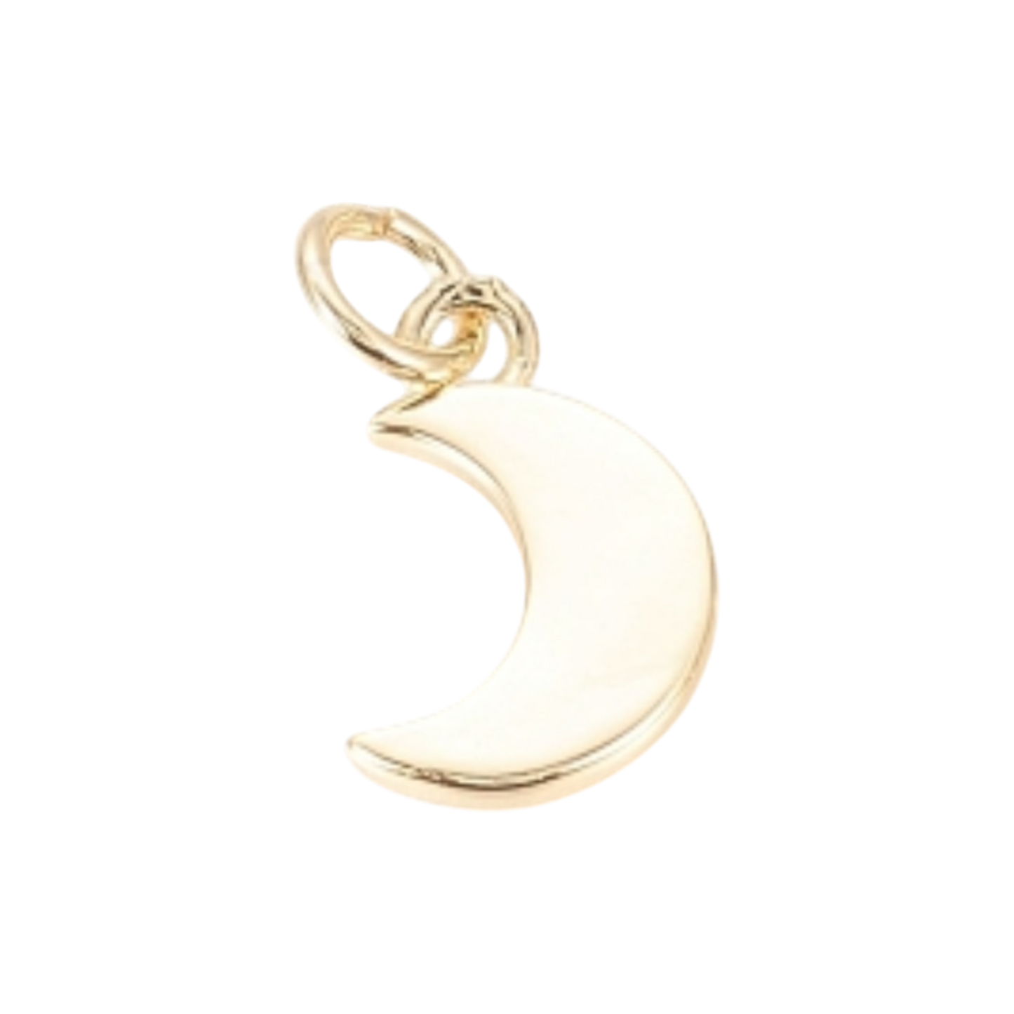 gold moon charm