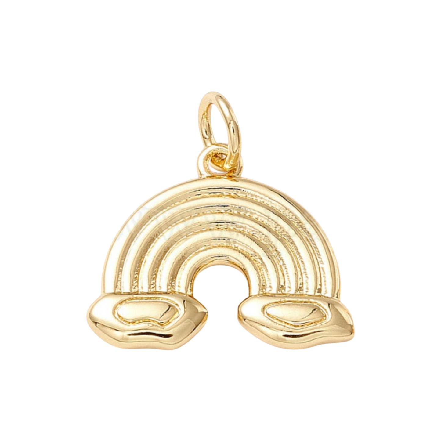 gold rainbow charm