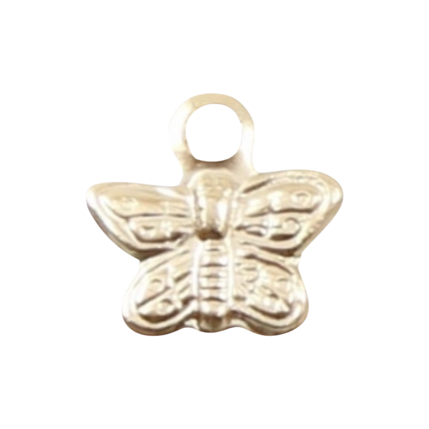 gold butterfly charm (2)