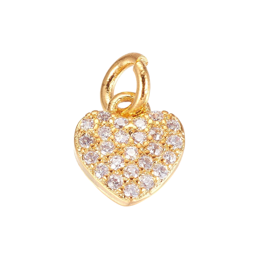 heart rhinestone charm (2)