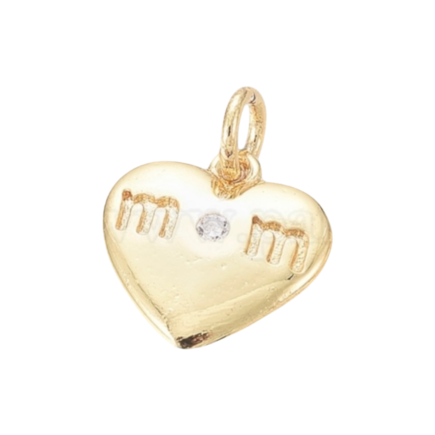 gold mom charm