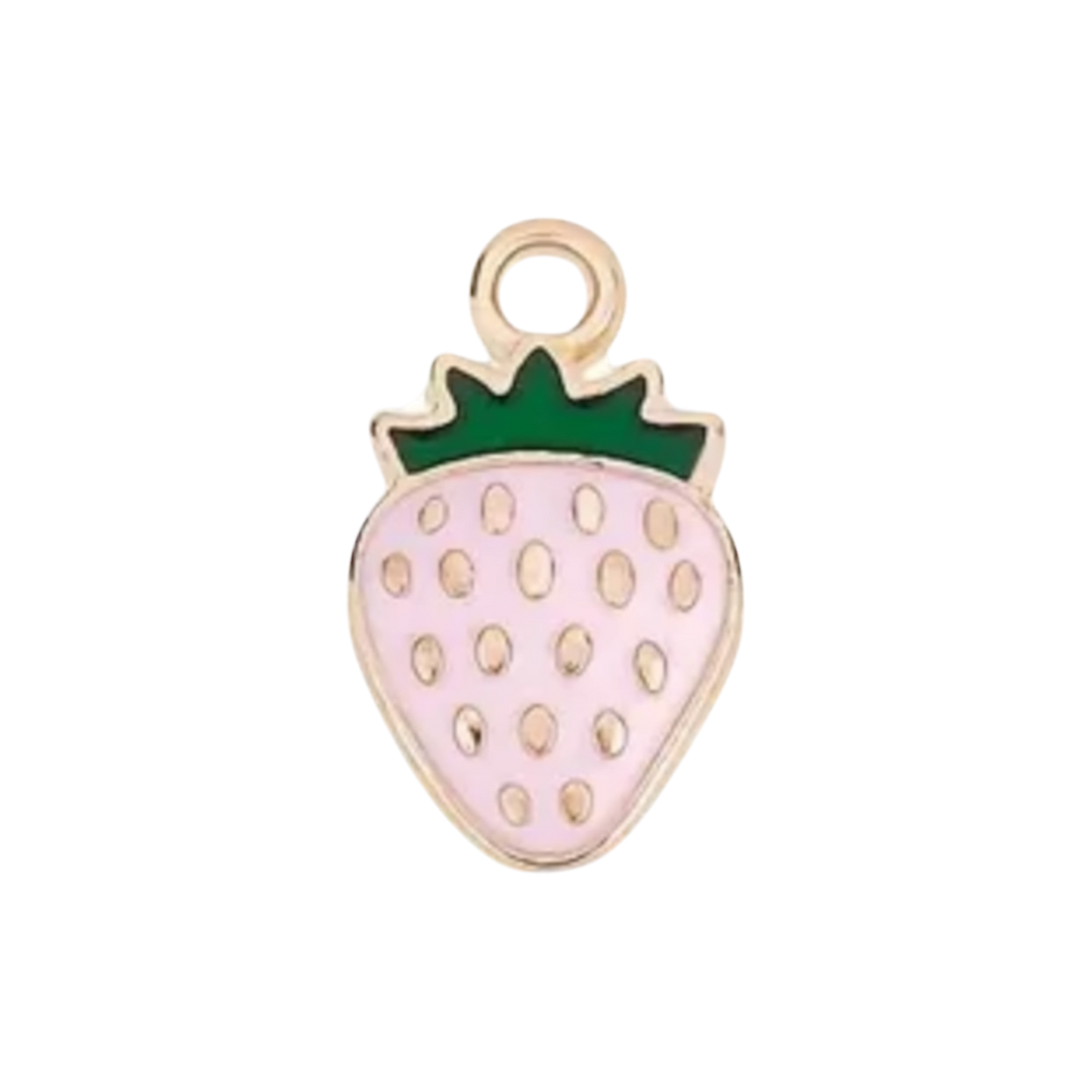 pink strawberry charm