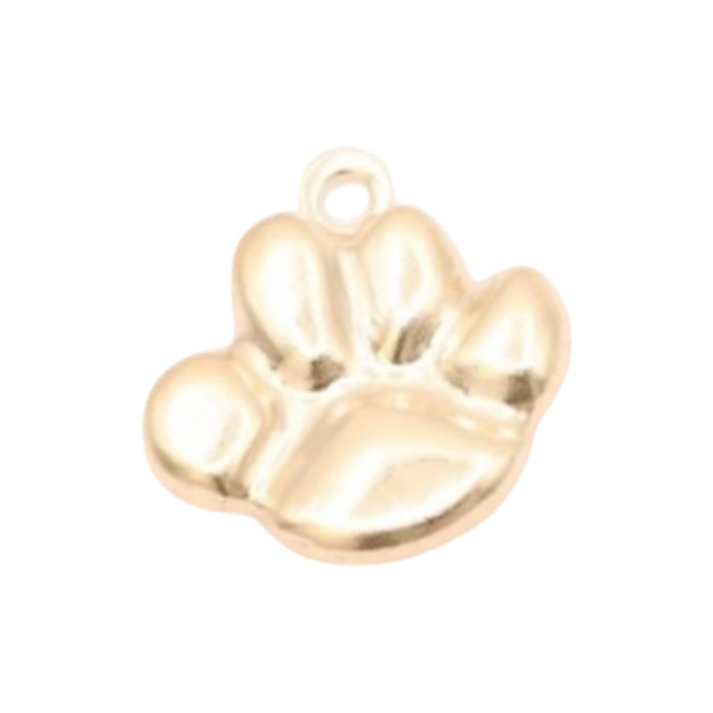 *14k gold filled* gold paw charm