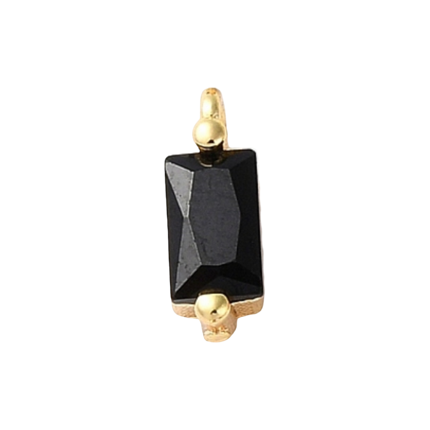 gemstone onyx charm