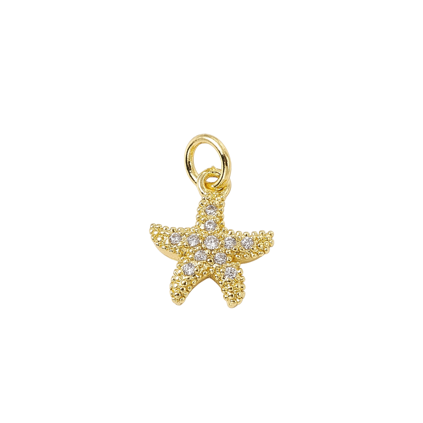 starfish charm (rhinestone)