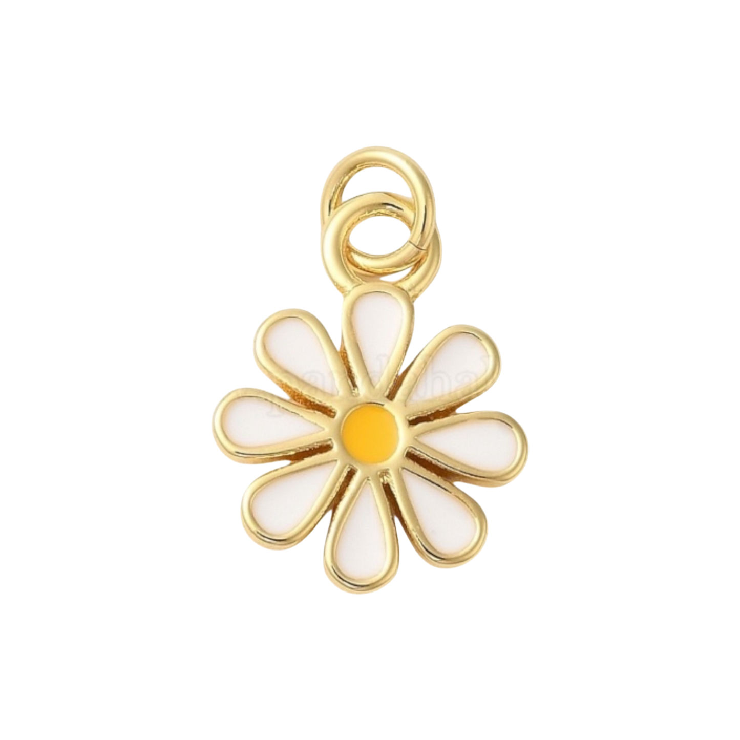 white daisy charm