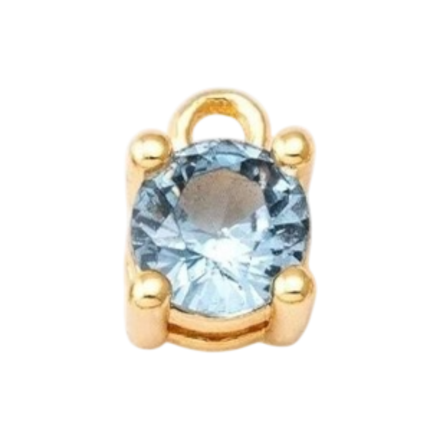 birthstone charm (march)