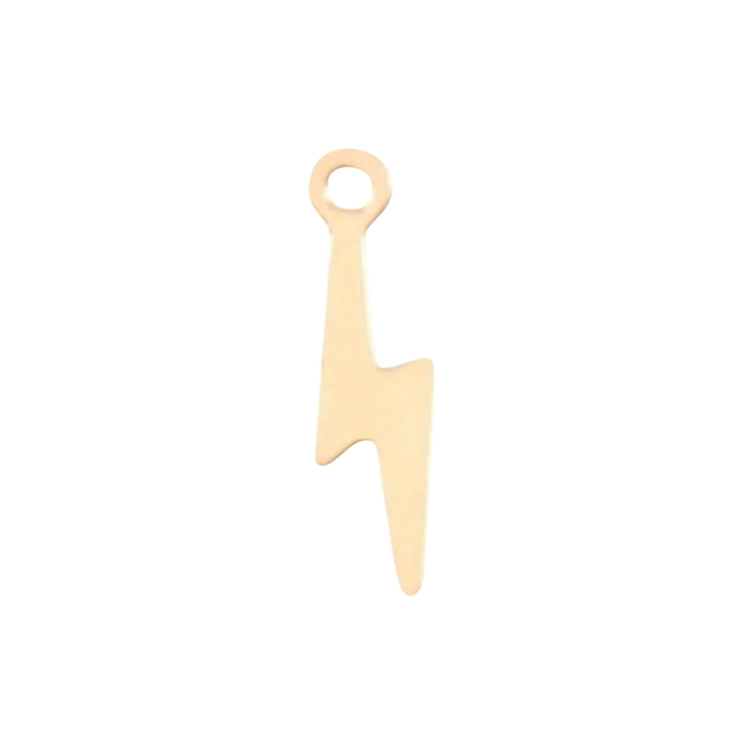 *14k gold filled* lightning bolt charm