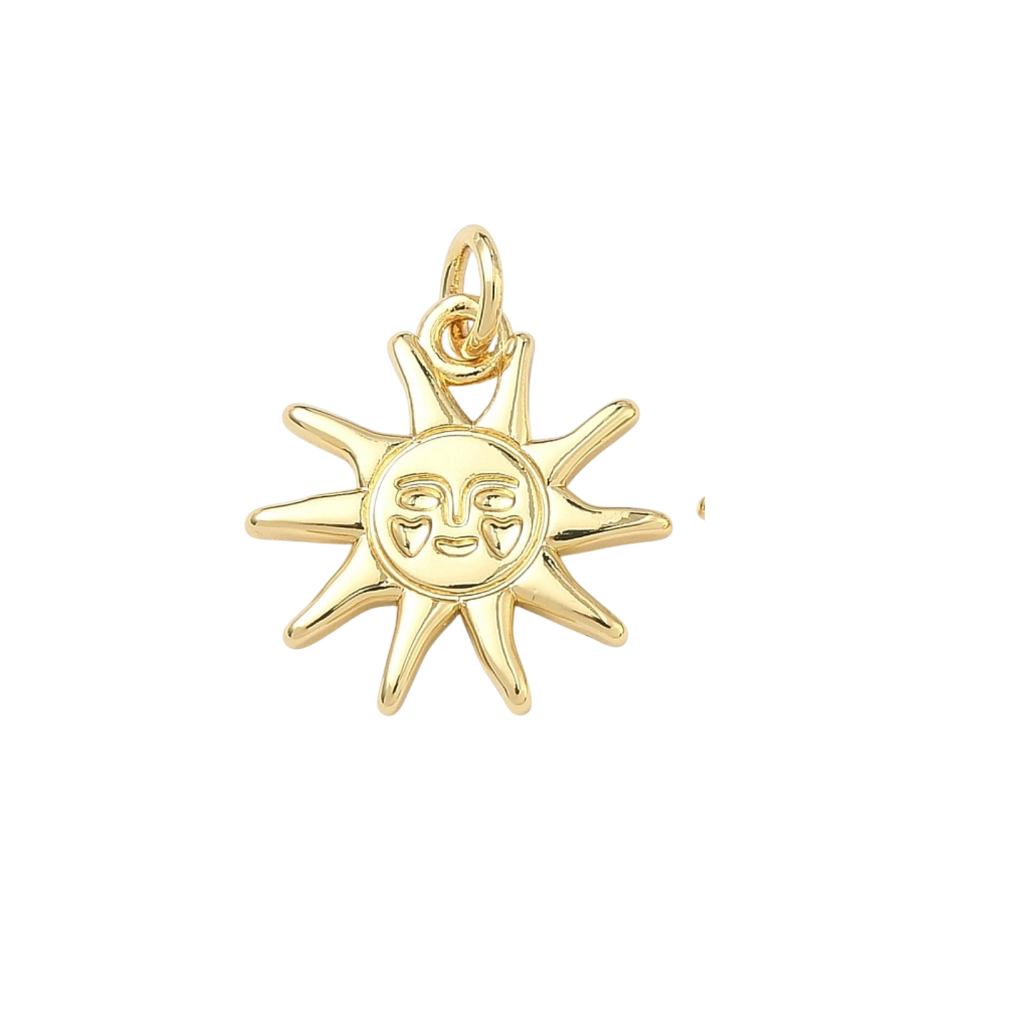 gold sunshine charm