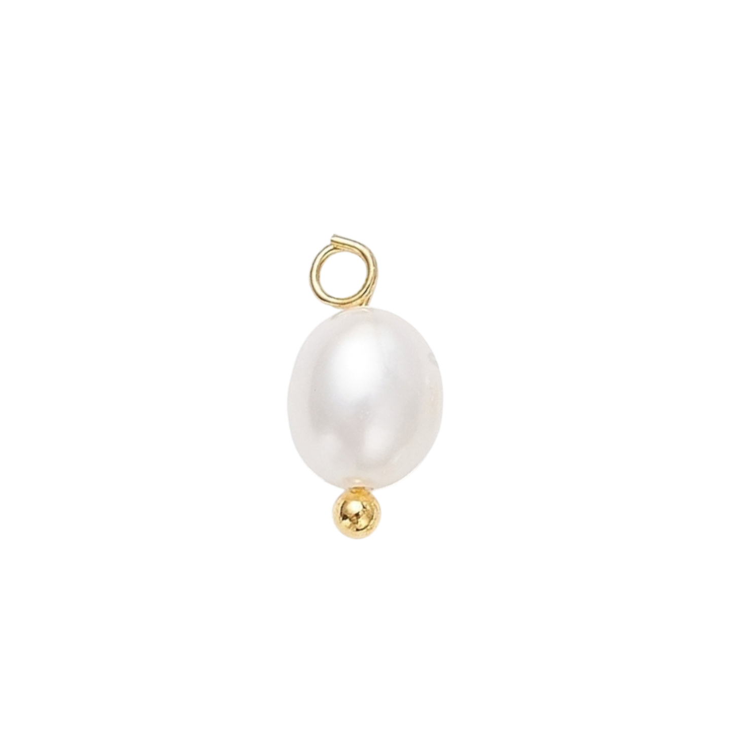 gold pearl charm (3)
