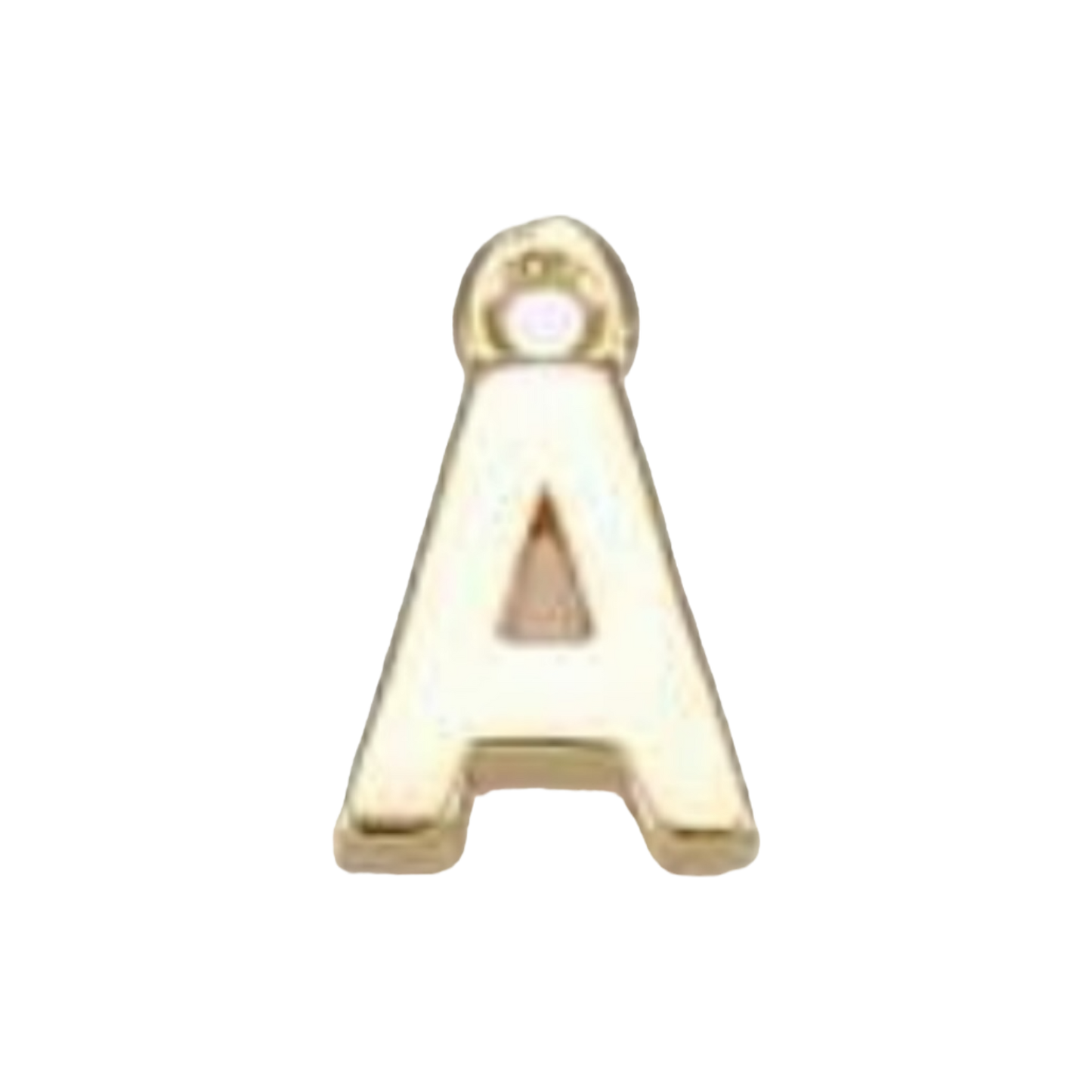 gold letter initial charm (2)