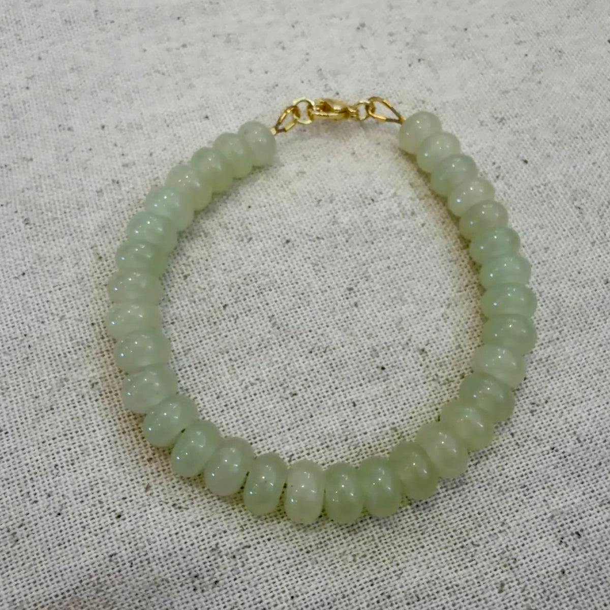 Green Tea Chunky Beaded Bracelet