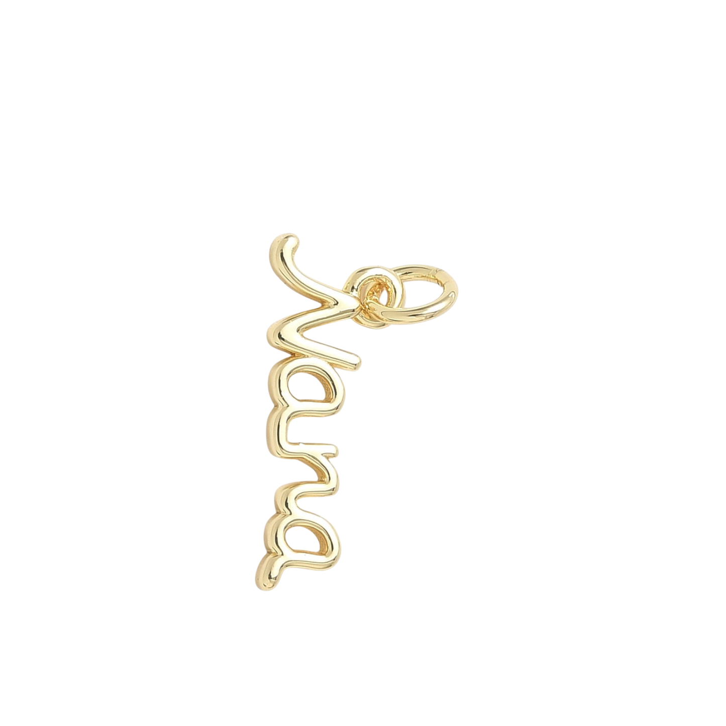 nana charm in gold