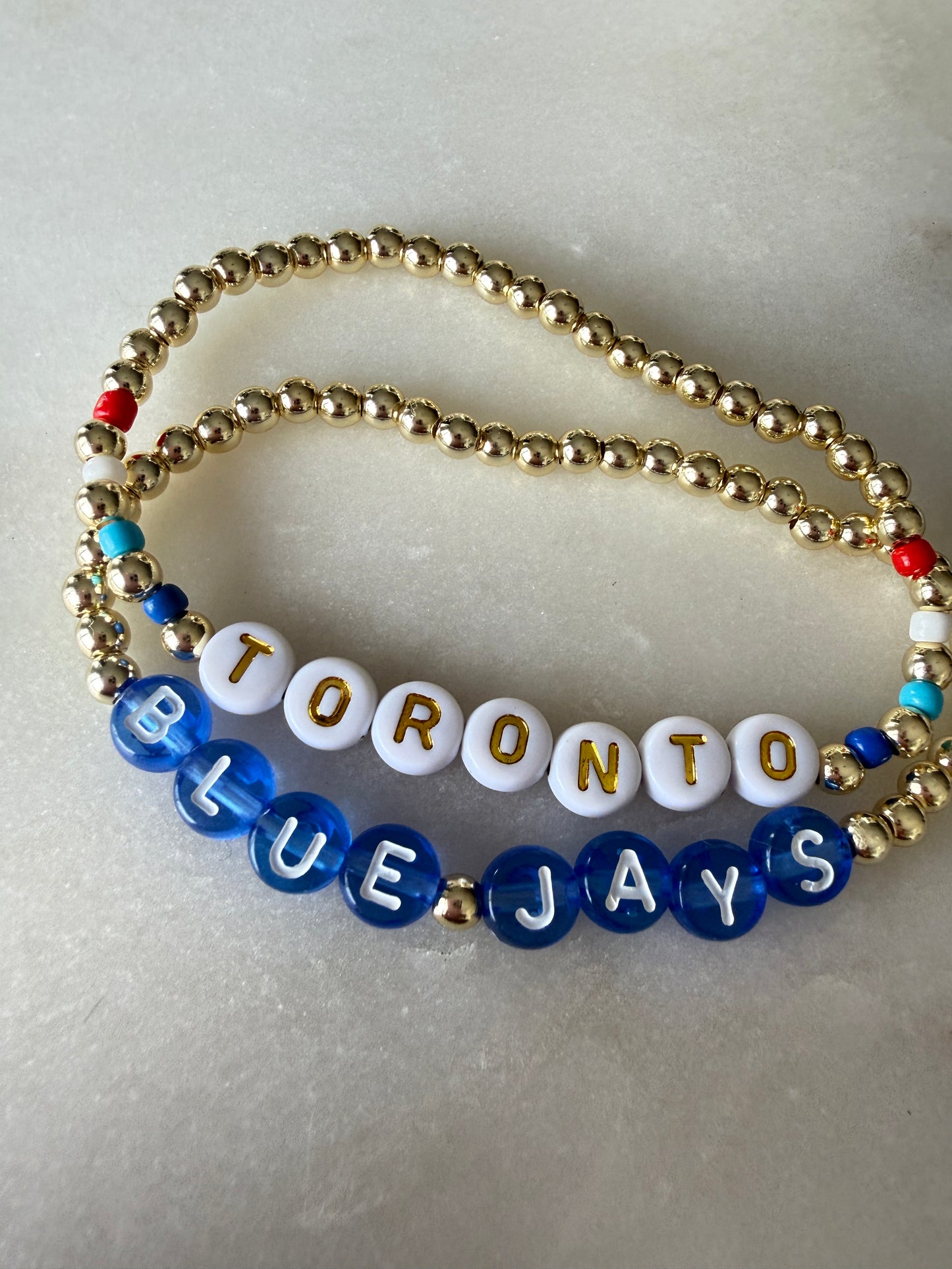 Toronto Blue Jays Bracelet “Toronto” (Gold)
