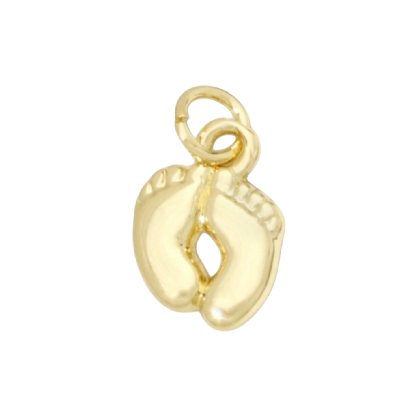 gold newborn charm