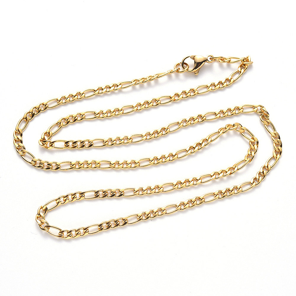 gold figaro chain