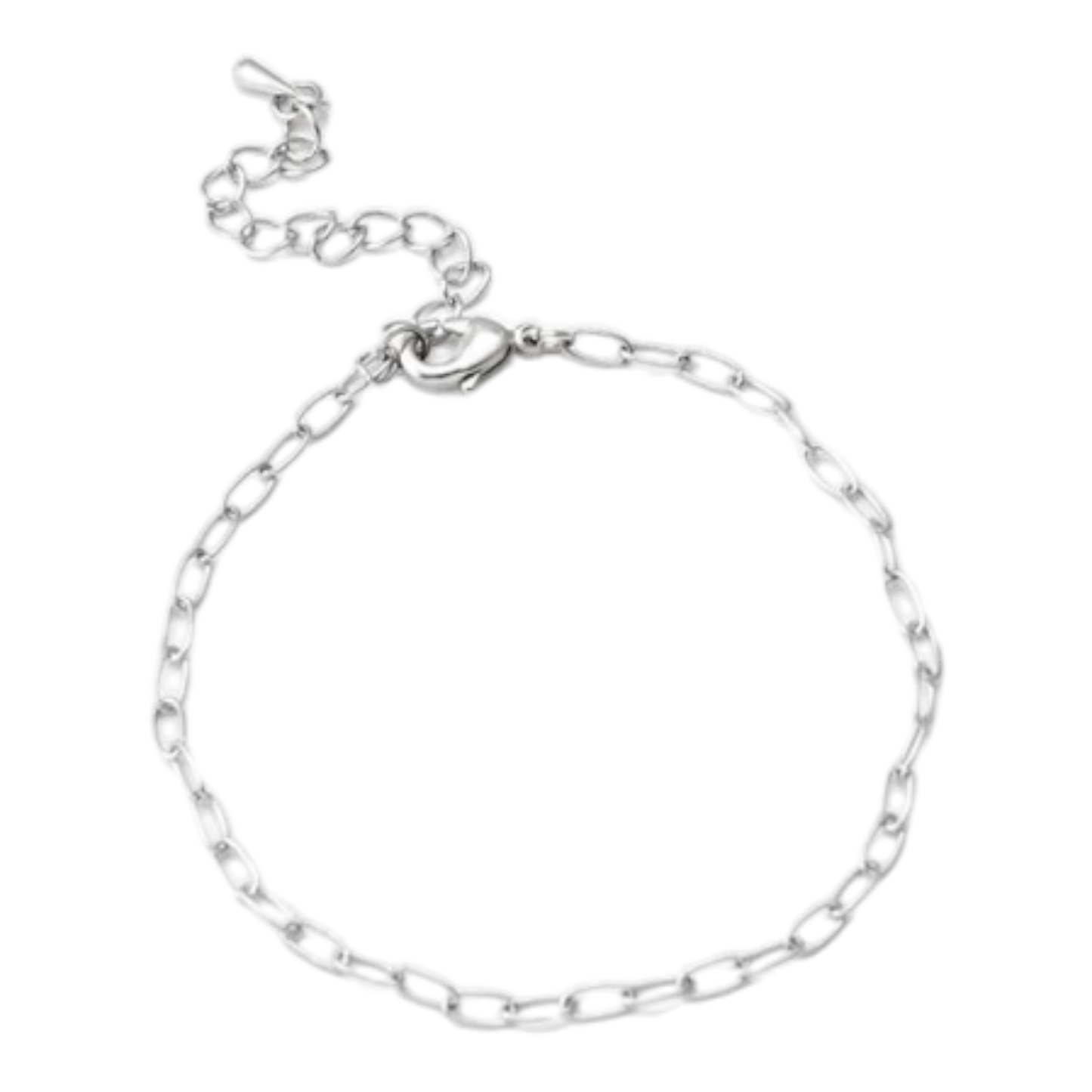 silver bracelet chain B