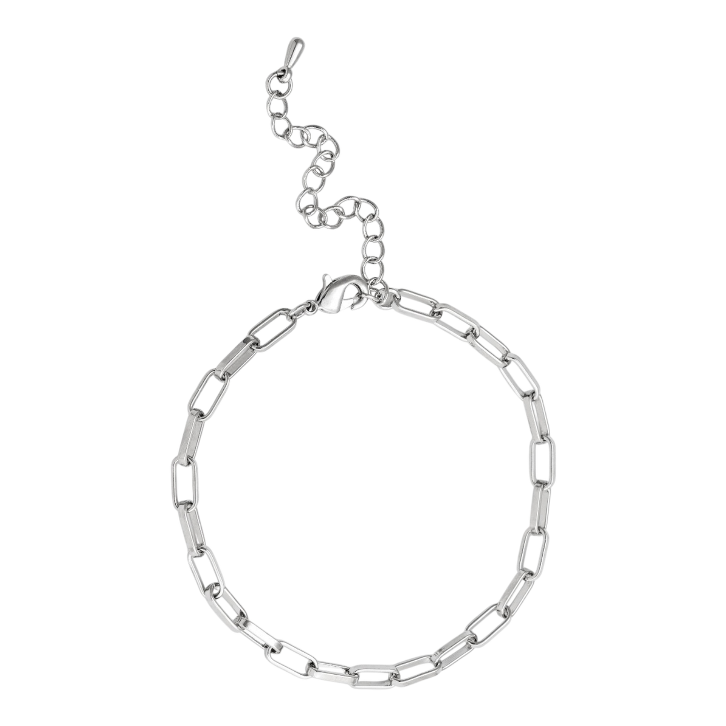 silver bracelet chain A