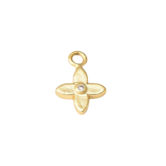 gold clover charm