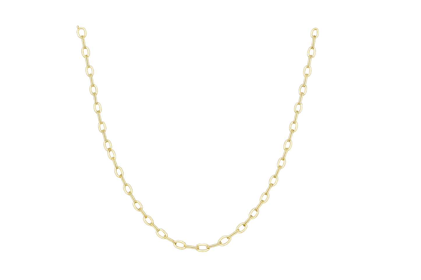 gold necklace chain D