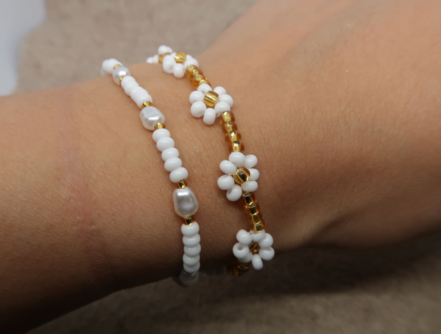 the golden daisy bracelet