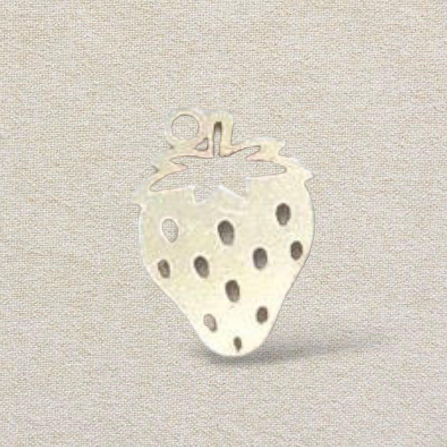 *14k gold filled* strawberry charm