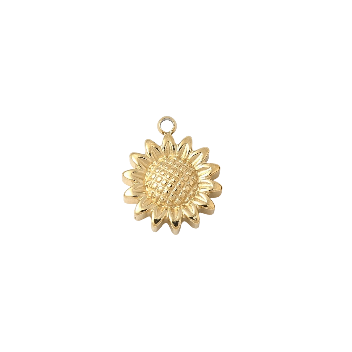 sunflower charm gold