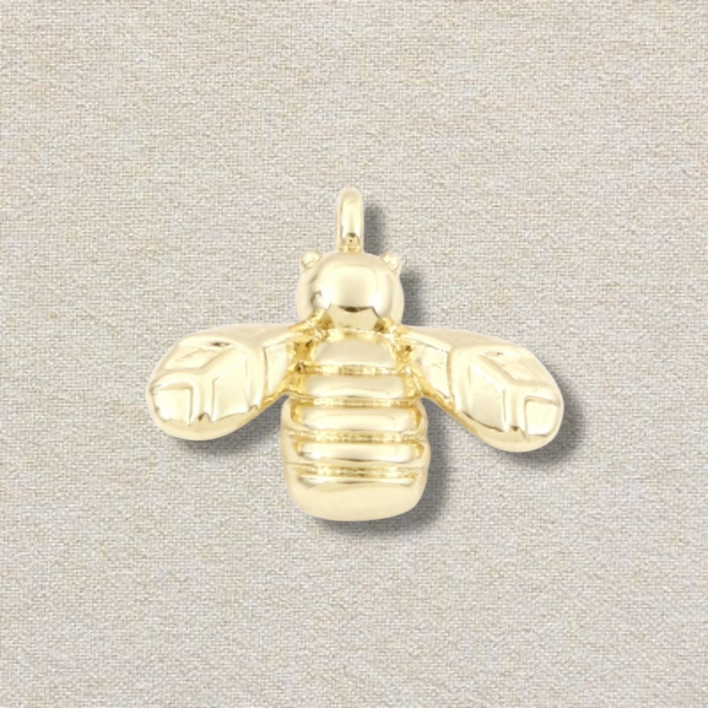 gold bee charm