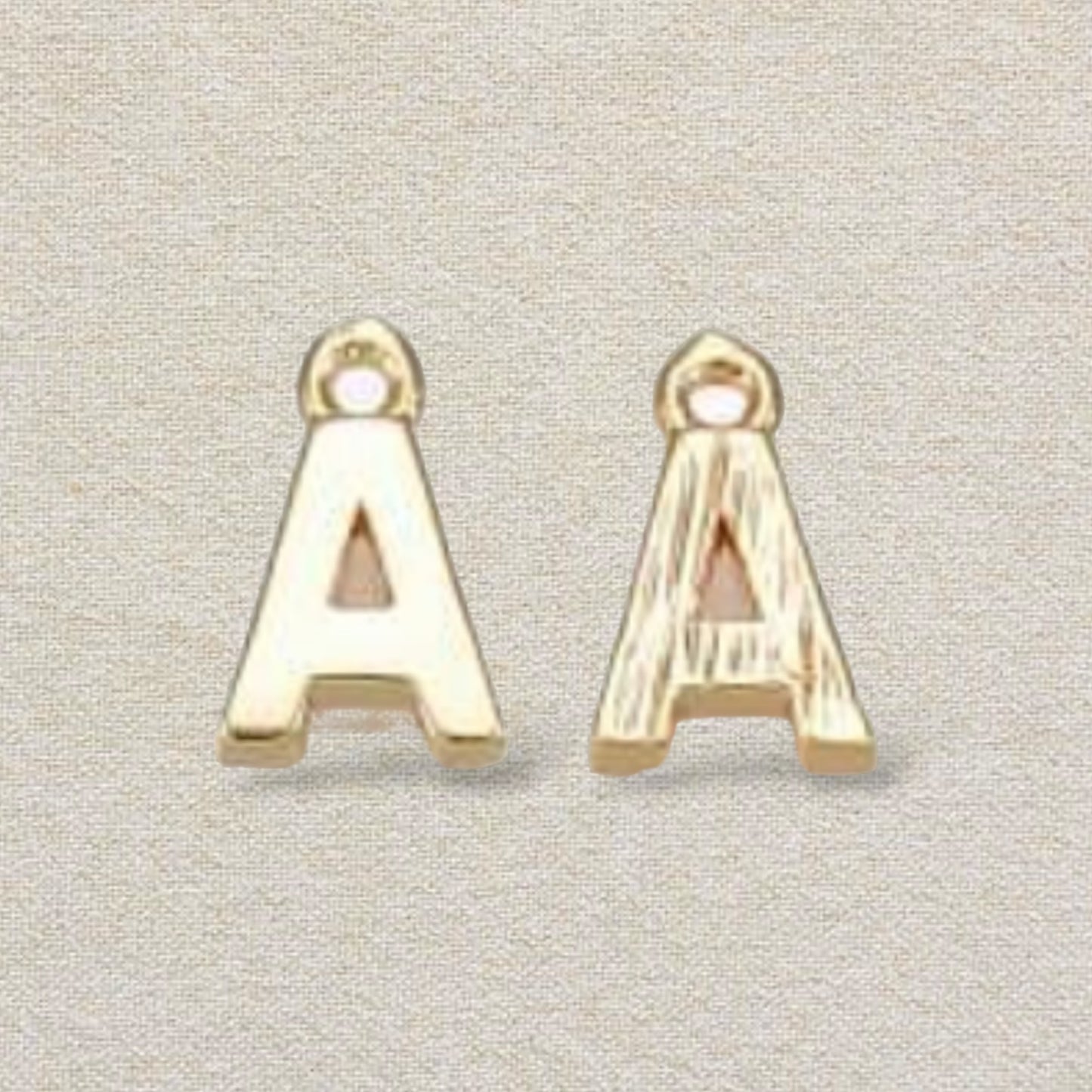 gold letter initial charm (2)