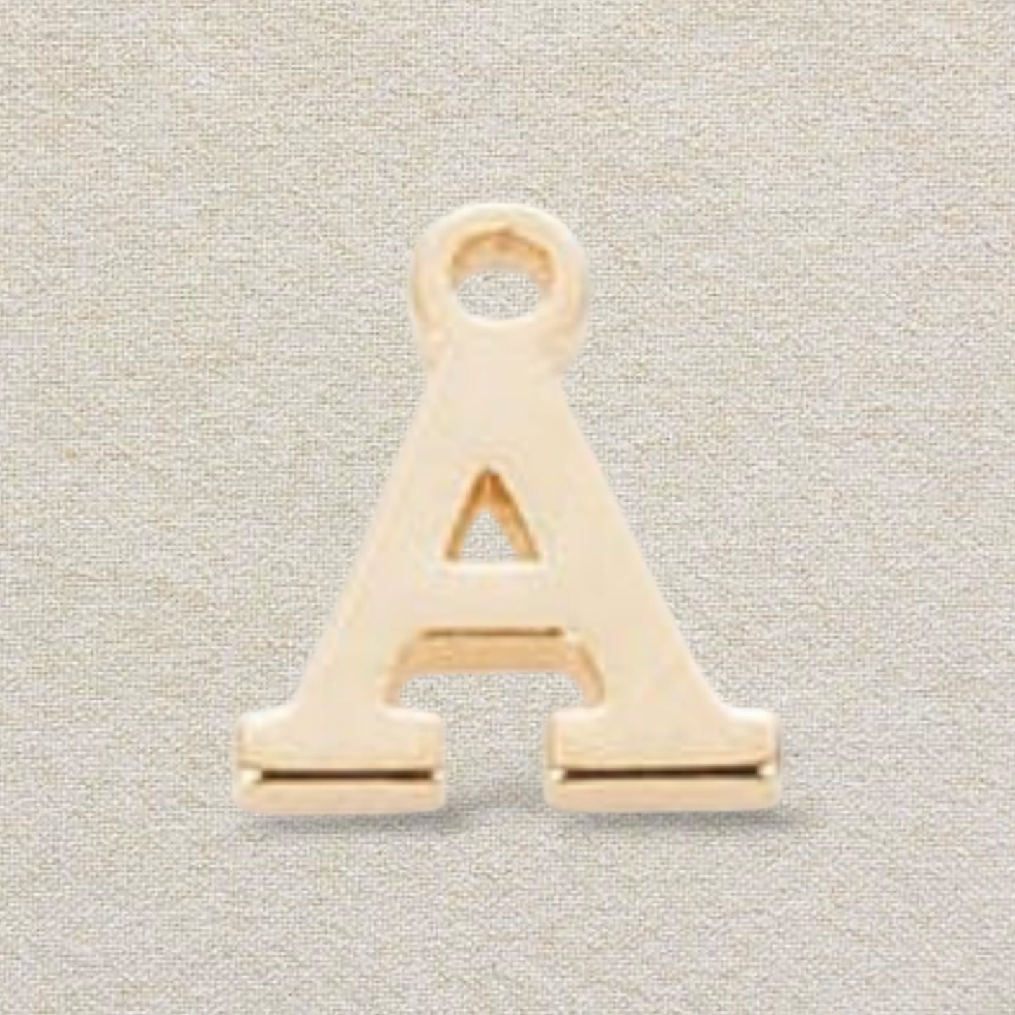 gold letter initial charm (1)
