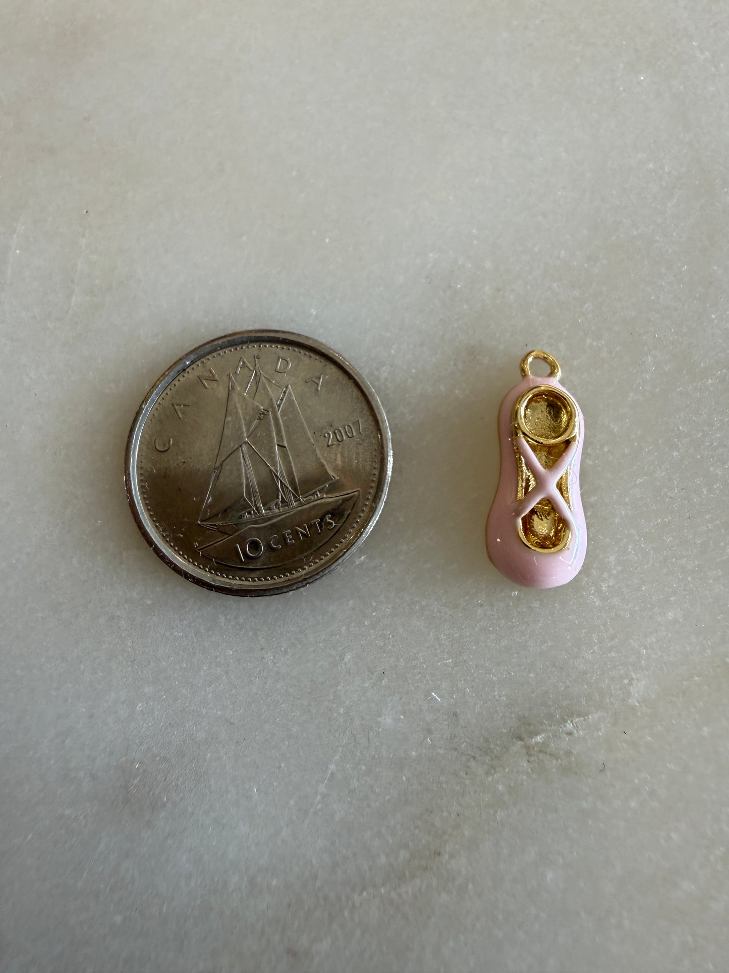 ballerina shoe charm