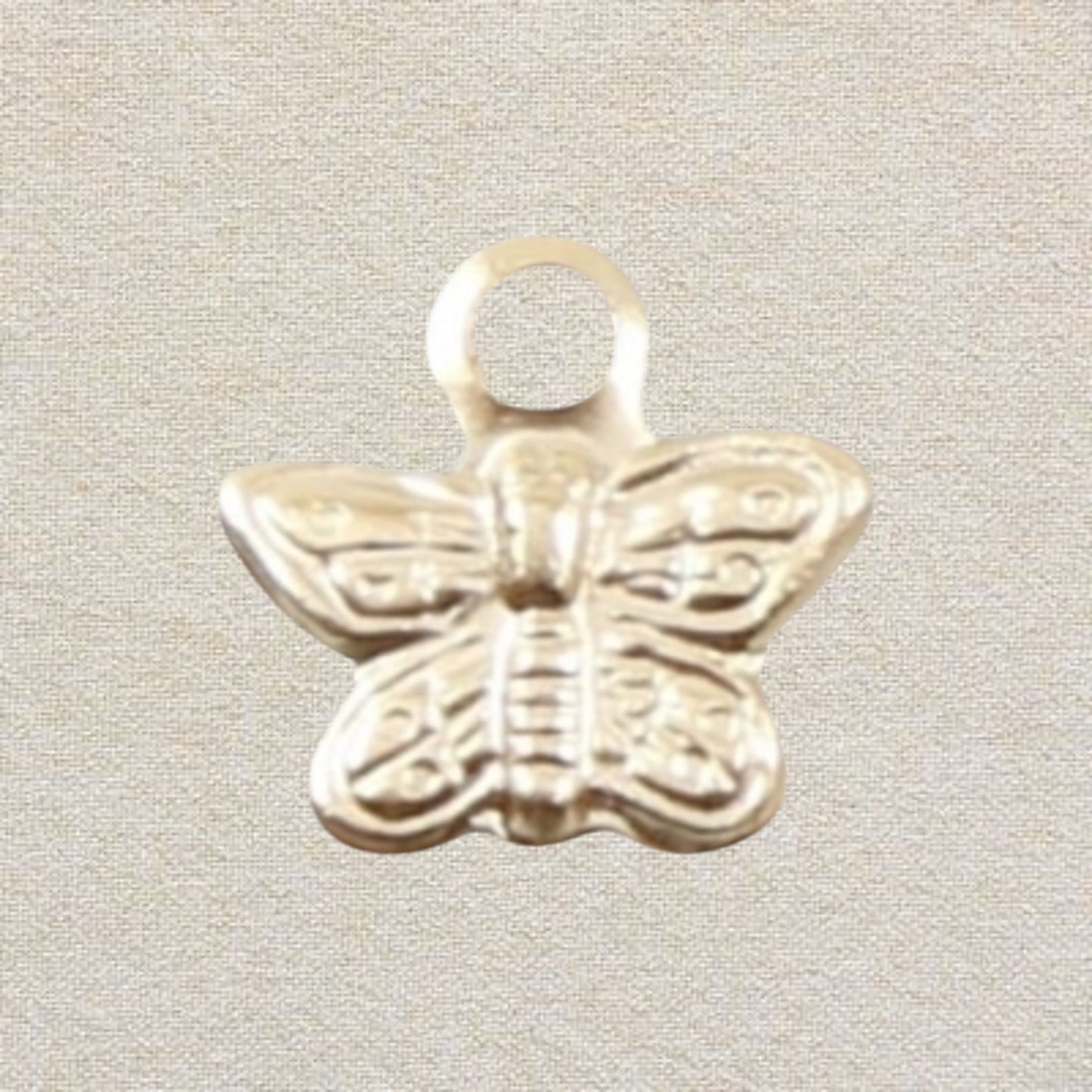 gold butterfly charm (2)