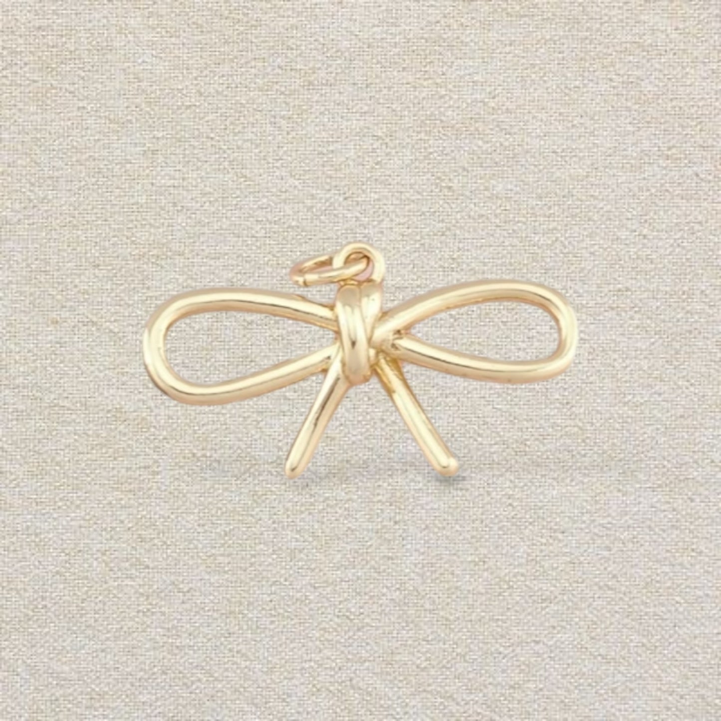 gold bow charm (2)
