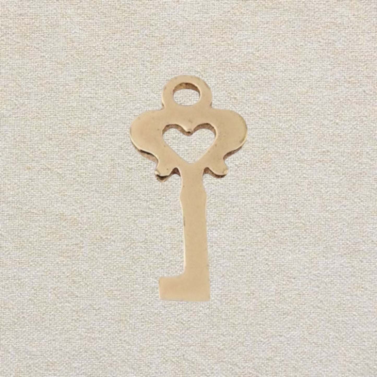 gold key charm