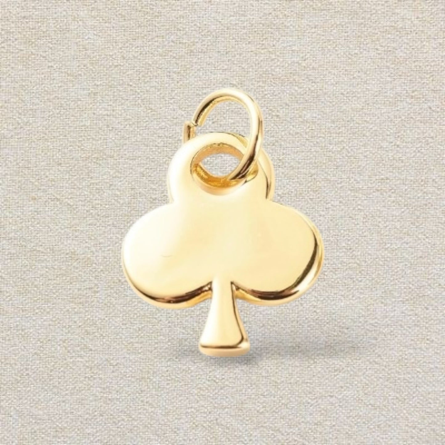 gold spade charm
