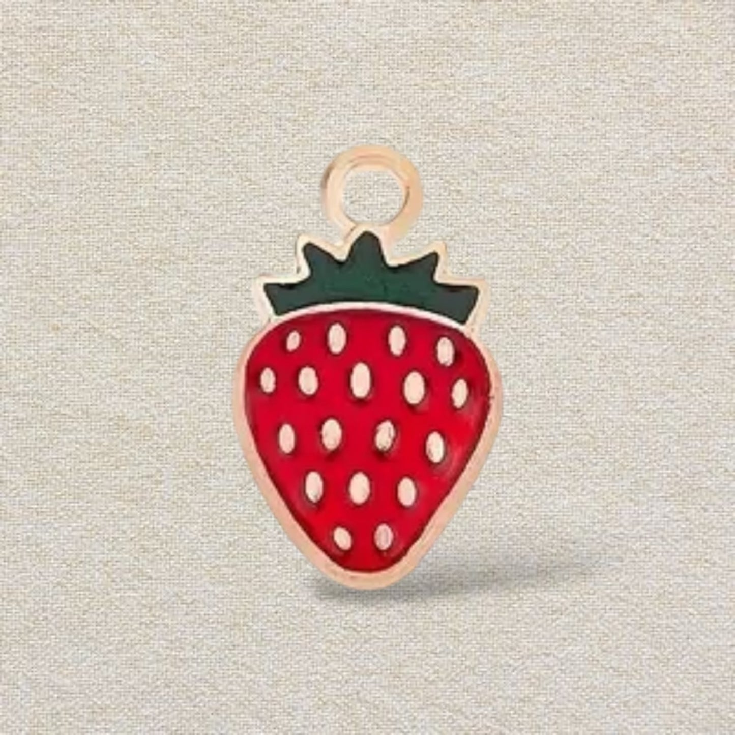 red strawberry charm