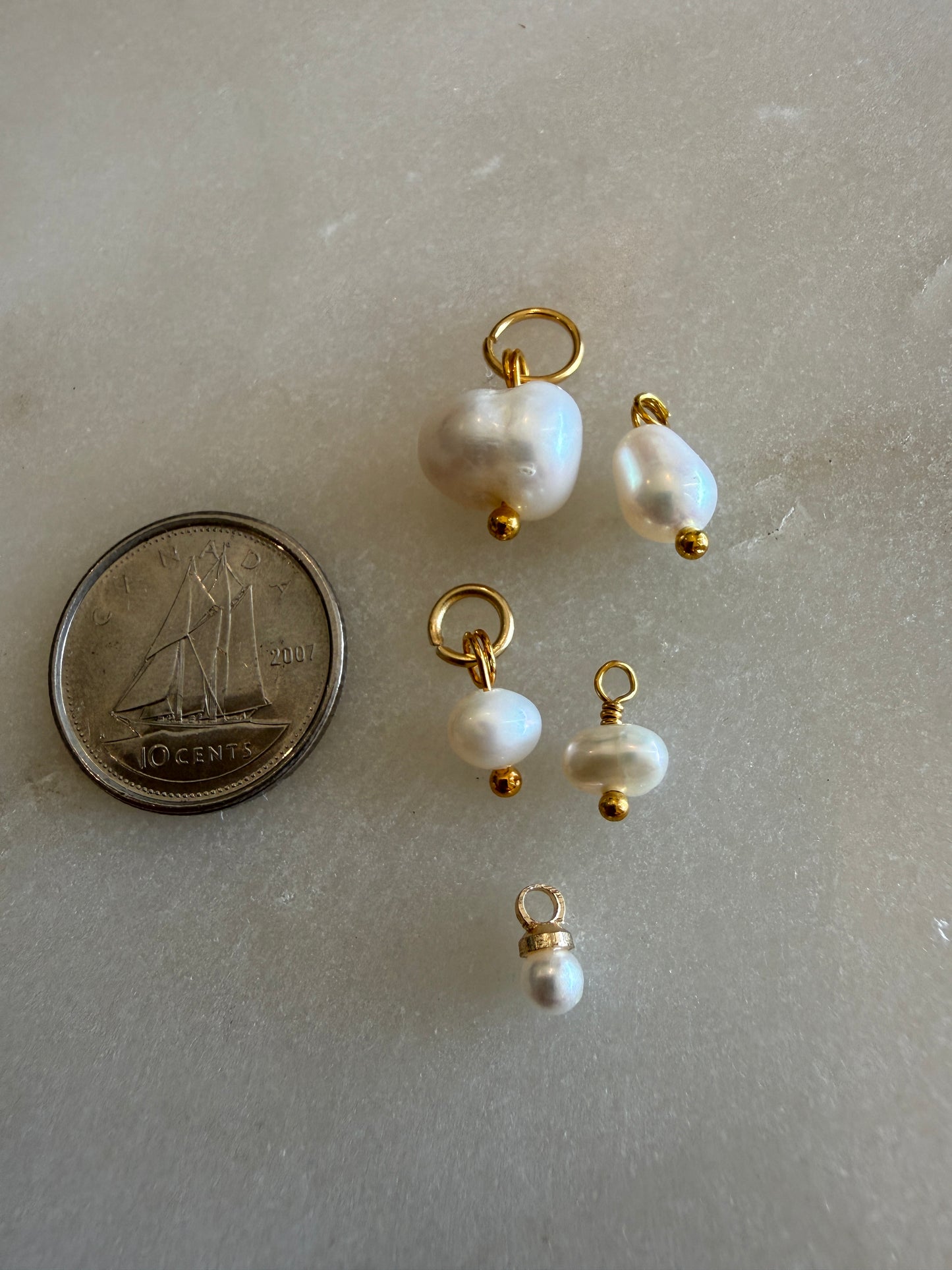 pearl charm mini