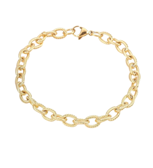 gold bracelet chain D