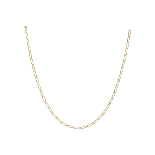 gold necklace chain A