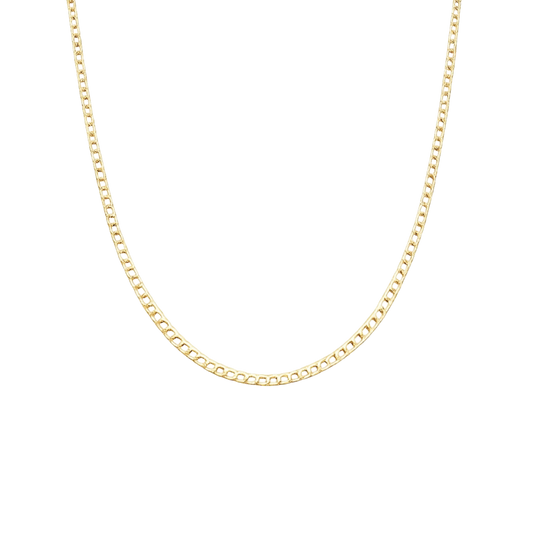 custom charm necklace   - gold necklace chain E