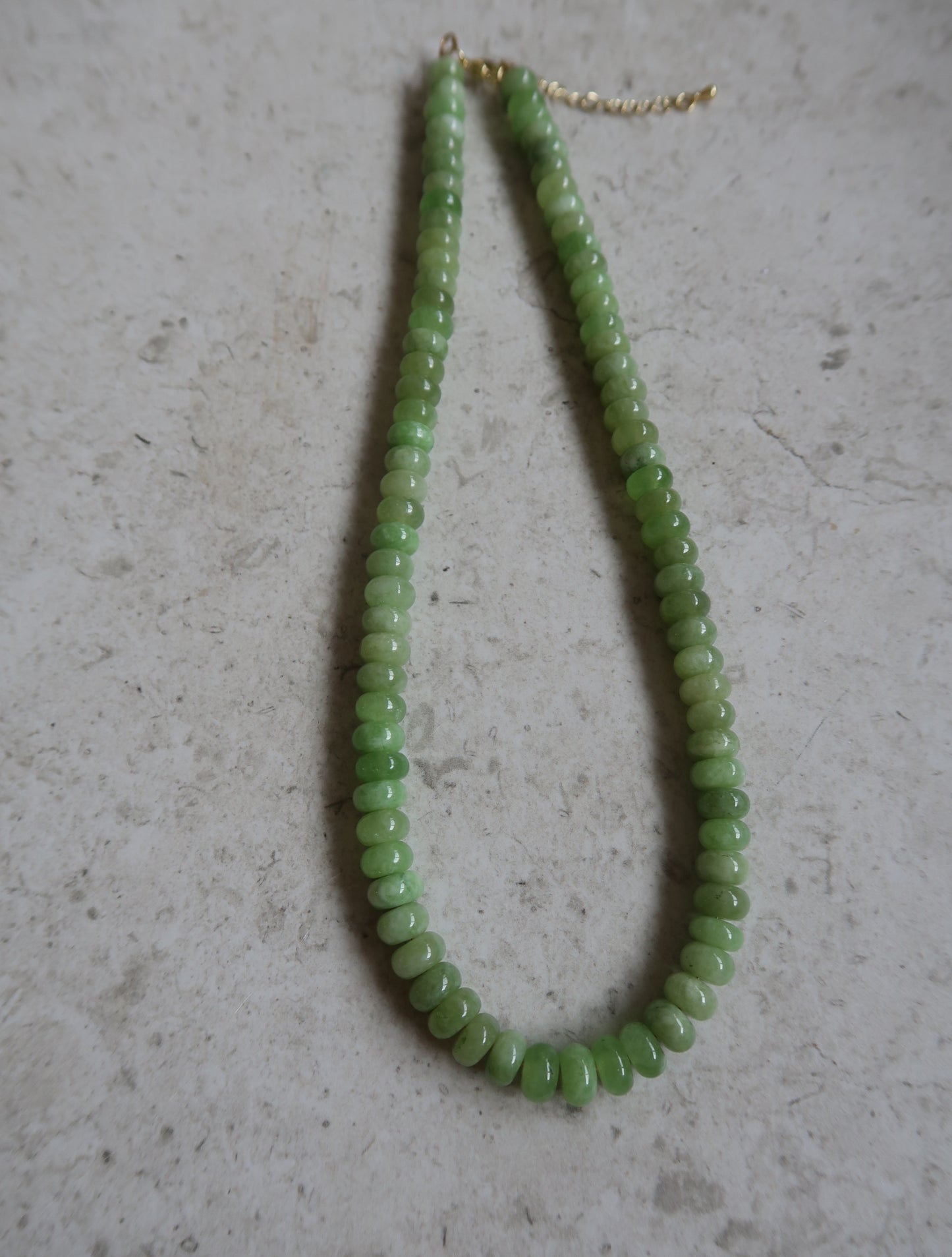 matcha chunky necklace