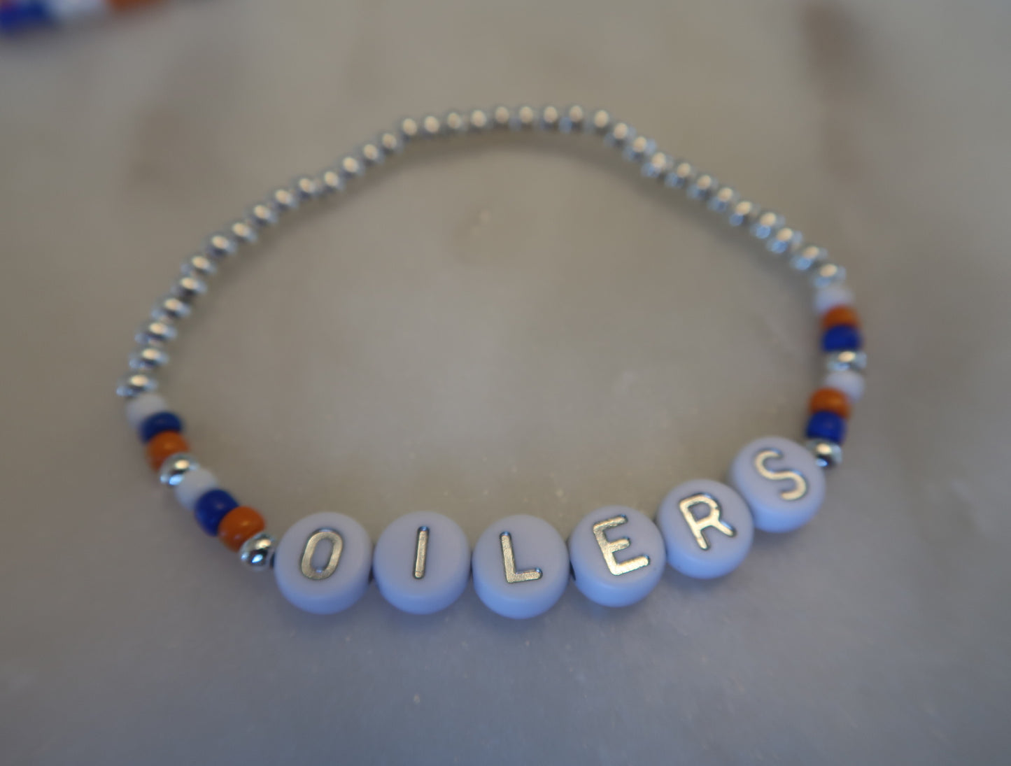 the dainty NHL friendship bracelet (silver)